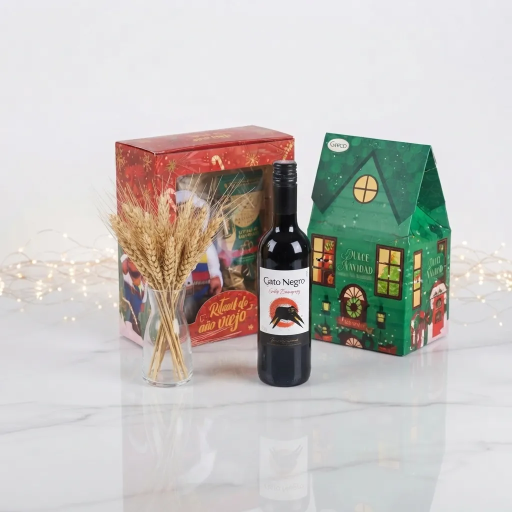 munecos-de-ano-viejo-para-regalar-con-vino-y-galletas